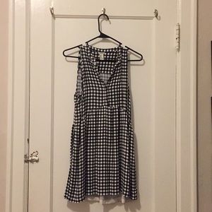Black and White Gingham Summer Dress - Forever 21